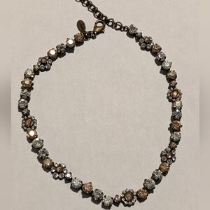 Sorrelli Retired Eggshell Crystal Necklace